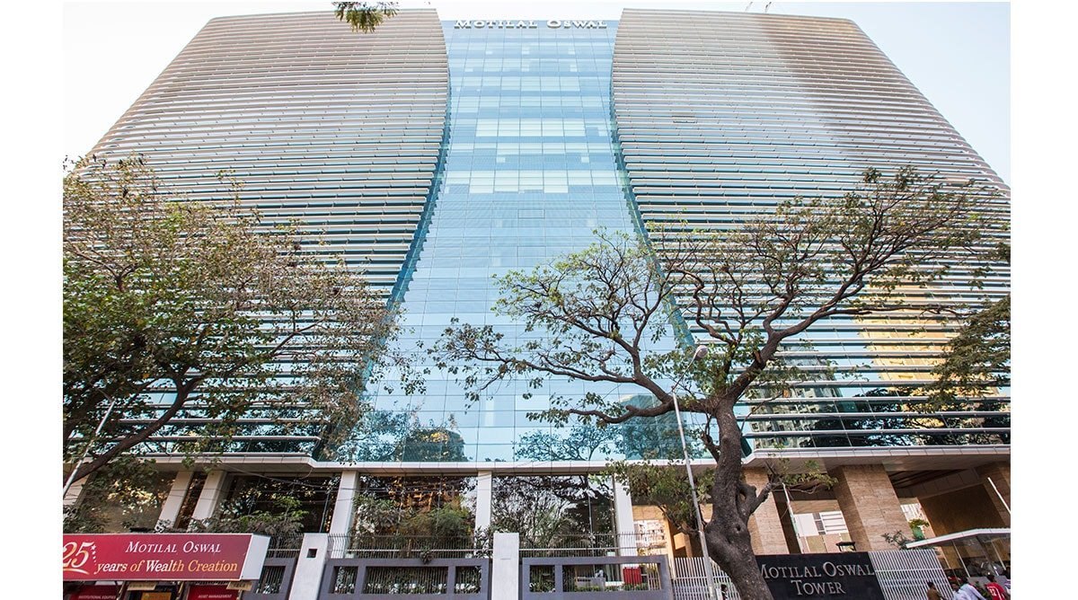 Motilal Oswal Tower, the group's head office in Prabhadevi, Mumbai